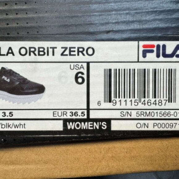 Fila Platform Sneakers - Size 6 - New In Box - Picture 9 of 10